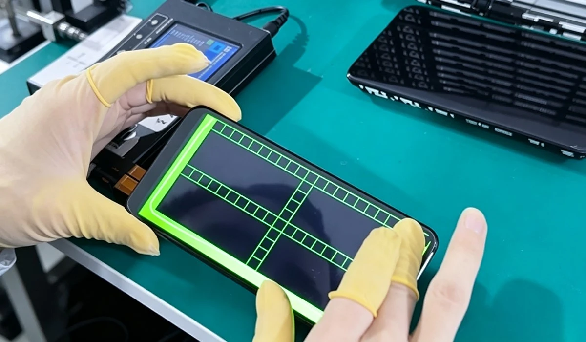 Screen functional testing Screen functional testing